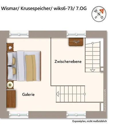 Krusespeicher Krusespeicher 6-73 Lejlighed Wißmar